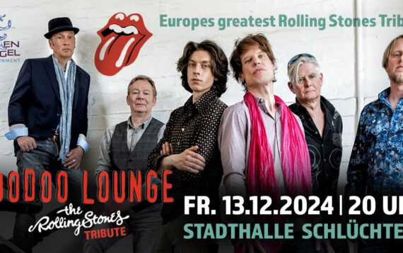 VOODOO LOUNGE – Europe’s Greatest Rolling Stones Tribute Show